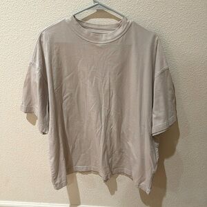 Men’s H&M cream t-shirt, size L, Used